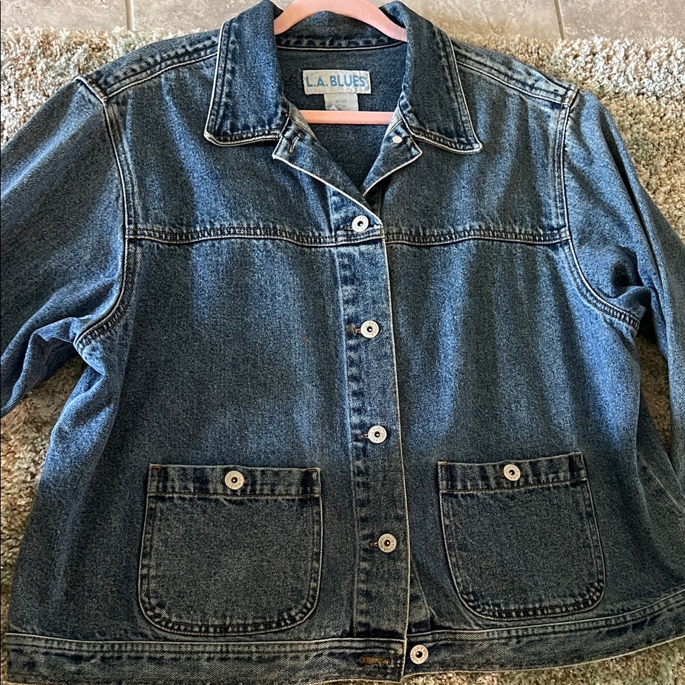 L.A. Blues Classic Blue Jean Jacket